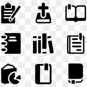Book Icon Clipart Clip Transparent Stock Book Icons - Media Icon Png, Png Download - building vector icon png