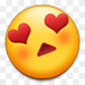 Heart Face Emoji Png - Emoji Samsung Png, Transparent Png - heart eye emoji png