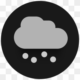 Snow Icon Cloud - Flat Icon Rain Png, Transparent Png - cloud vector png