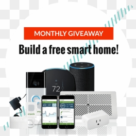 Smart Home Giveaway - Smartphone, HD Png Download - giveaway png