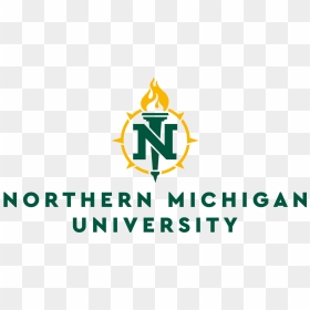 Academic Logo Png - Northern Michigan University White, Transparent Png - michigan logo png