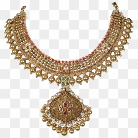 Antique Gold Designs With The Great Finish Are The - Indian Wedding Jewelry Png, Transparent Png - indian jewellery png
