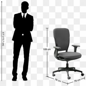 Table, HD Png Download - person sitting in chair back view png