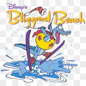 Disney"s Blizzard Beach - Disney Blizzard Beach Logo, HD Png Download - blizzard png