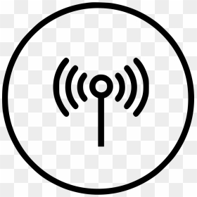 Antenna Electronics Signal Technology Wifi Radiowaves - Radio Signal Png Icon, Transparent Png - electronics icon png
