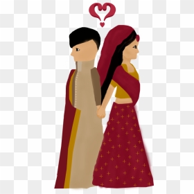 This Couple Was Set Up On A Date And Given A Choice - Love, HD Png Download - indian marriage png