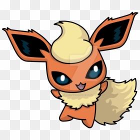 Image Result For Chibi Flareon - Cartoon, HD Png Download - flareon png