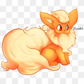 🌸trash Panda 🌸 - Pokemon Flareon Fan Art, HD Png Download - flareon png