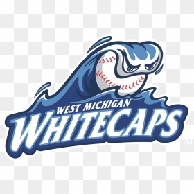 West Michigan Whitecaps Logo - West Michigan Whitecaps, HD Png Download - michigan logo png