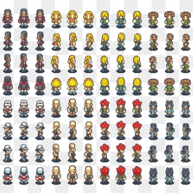 Transparent Sprite Rpg - 8 Directional Sprites Free, HD Png Download - vhv