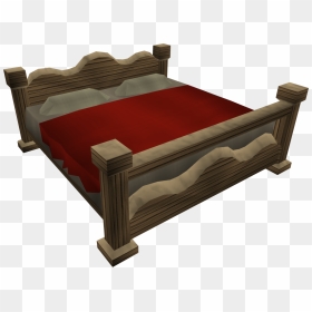 Bed Frame, HD Png Download - minecraft bed png