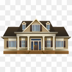 Villa House Illustration Houses Villas Drawing Luxury - Villa Png, Transparent Png - houses png
