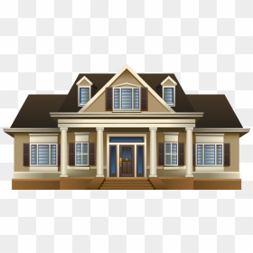 Villa House Illustration Houses Villas Drawing Luxury - Villa Png, Transparent Png - houses png