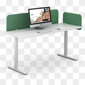 Privacy Pin - Desk Privacy Screens, HD Png Download - office table png