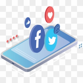 Redes Sociales Contact Center - Telefono Redes Sociales Png, Transparent Png - telefono png