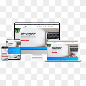 Transparent Web Design Png - Website Design Transparent, Png Download - responsive website png