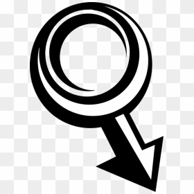 Vector Illustration Of Male Sex Gender Mars Symbol - Male Symbol, HD Png Download - male symbol png
