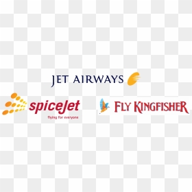 Airlines Jet Airways Spicejet Kingfisher - Jet Airways Logo Download, HD Png Download - kingfisher logo png