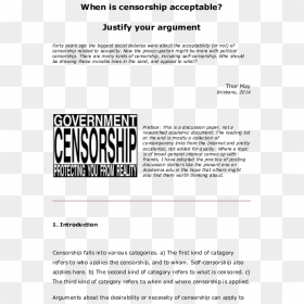Document, HD Png Download - censor png
