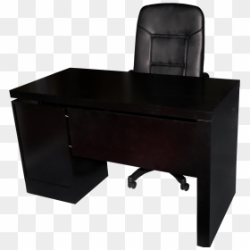 Office Table And Chair White, HD Png Download - office table png