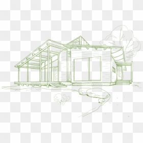 Transparent House Sketch Png - Sketch, Png Download - houses png