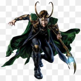 Download Loki Png Pic - Marvel Avengers Alliance Loki, Transparent Png - loki png