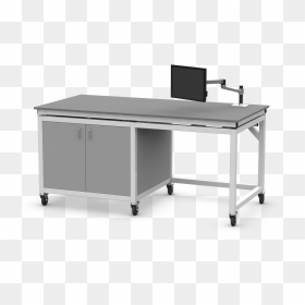Vibration Control Lab Table - Computer Desk, HD Png Download - office table png