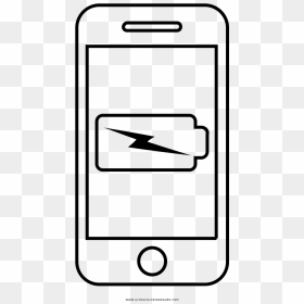 Mobile Battery Coloring Page, HD Png Download - mobile battery png