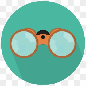 Creative Tail Objects Binoculars - Icon Binoculars Png, Transparent Png - binoculars png