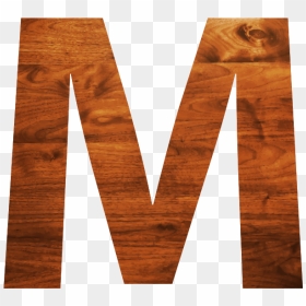 Wood Texture Alphabet M - Letter M Brown, HD Png Download - wood texture png