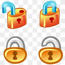 Unlock Vector Png Free, Transparent Png - lock icon png