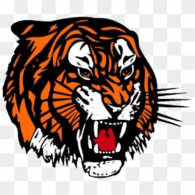 Transparent Tiger Mascot Clipart - Medicine Hat Tigers Logo, HD Png Download - detroit tigers logo png