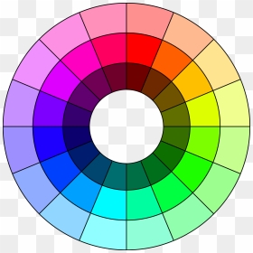 48 Colors Clip Arts - Color Wheel 48 Colors, HD Png Download - color wheel png