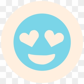 Placeholder Image - Circle, HD Png Download - heart eye emoji png
