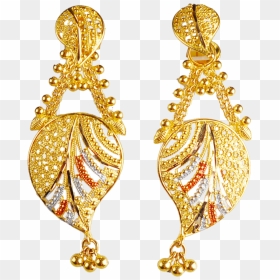 Thumb Image - Kolkata Design Gold Earrings, HD Png Download - earrings png