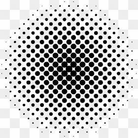 Dot Hatching Clip Arts - Comic Book Dots Png, Transparent Png - black dot png