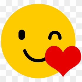 Emoji Kiss, HD Png Download - heart eye emoji png