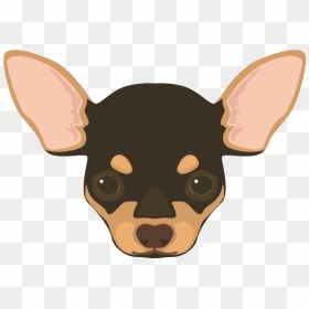 Chihuahua Dog Breed Puppy Vector Graphics Illustration - Chihuahua Vector Cartoon Png, Transparent Png - chihuahua png