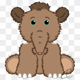 I’m In Such A Pachyderm Mood Made A Baby Mammoth For - Cartoon, HD Png Download - heart eye emoji png