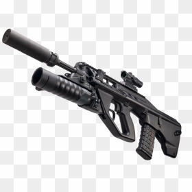 Steyr Aug A3 Grenade Launcher, HD Png Download - rpg png