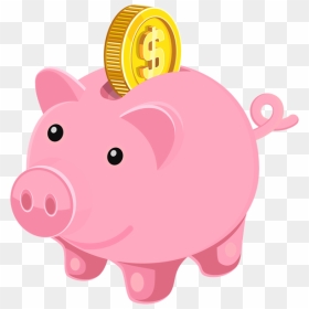 Piggy Bank Clip Art Image Wikiclipart - Piggy Bank Clipart Png, Transparent Png - piggy bank png