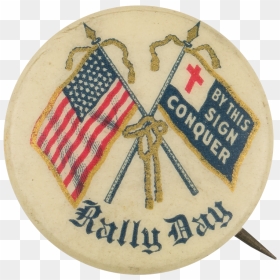 Rally Day By This Sign Event Button Museum - Emblem, HD Png Download - sign in button png