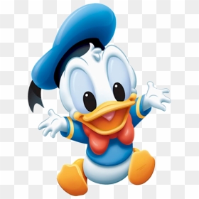 Donald Bebã© - Cartoon Donald Duck Baby, HD Png Download - donald duck png