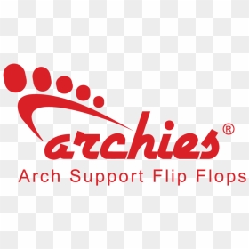 Archies-thongs - Graphic Design, HD Png Download - foot png