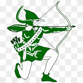 De La Salle Green Archers Logo, HD Png Download - archer png