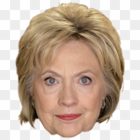 Hillary Clinton Face Png, Transparent Png - hillary face png