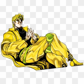 Hd Dio Brando Stardust Crusaders Jojo"s Bizarre Adventure - Dio Am Sitting Because I Cannot Stand Your Nonsense, HD Png Download - dio brando png