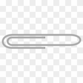 Clipart - Monochrome, HD Png Download - paperclip png