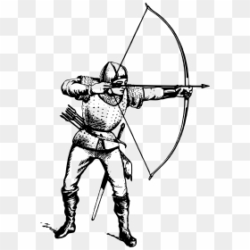 Archer 3 Clip Arts - Longbow With Massed Disciplined Archery, HD Png Download - archer png