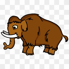 Extinct Clipart Menacing - Woolly Mammoth Clipart, HD Png Download - menacing png